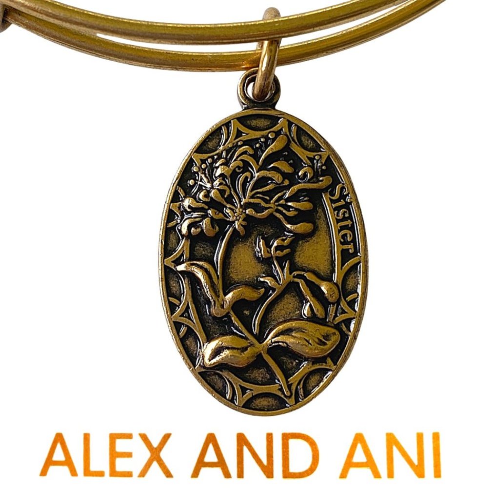 Alex and Ani Gold Sister Bangle Bracelet